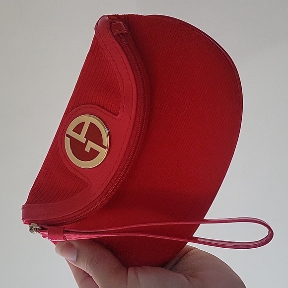 Giorgio Armani ❤ Beauty Canvas Wristlet Size Small - Picture 1 of 9